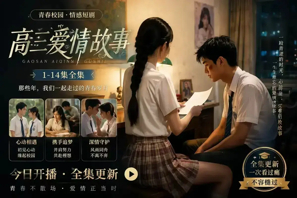 《B中爱情故事》AI短剧-未删减完整版-4KHDR画质-百度网盘在线观看-高清资源下载