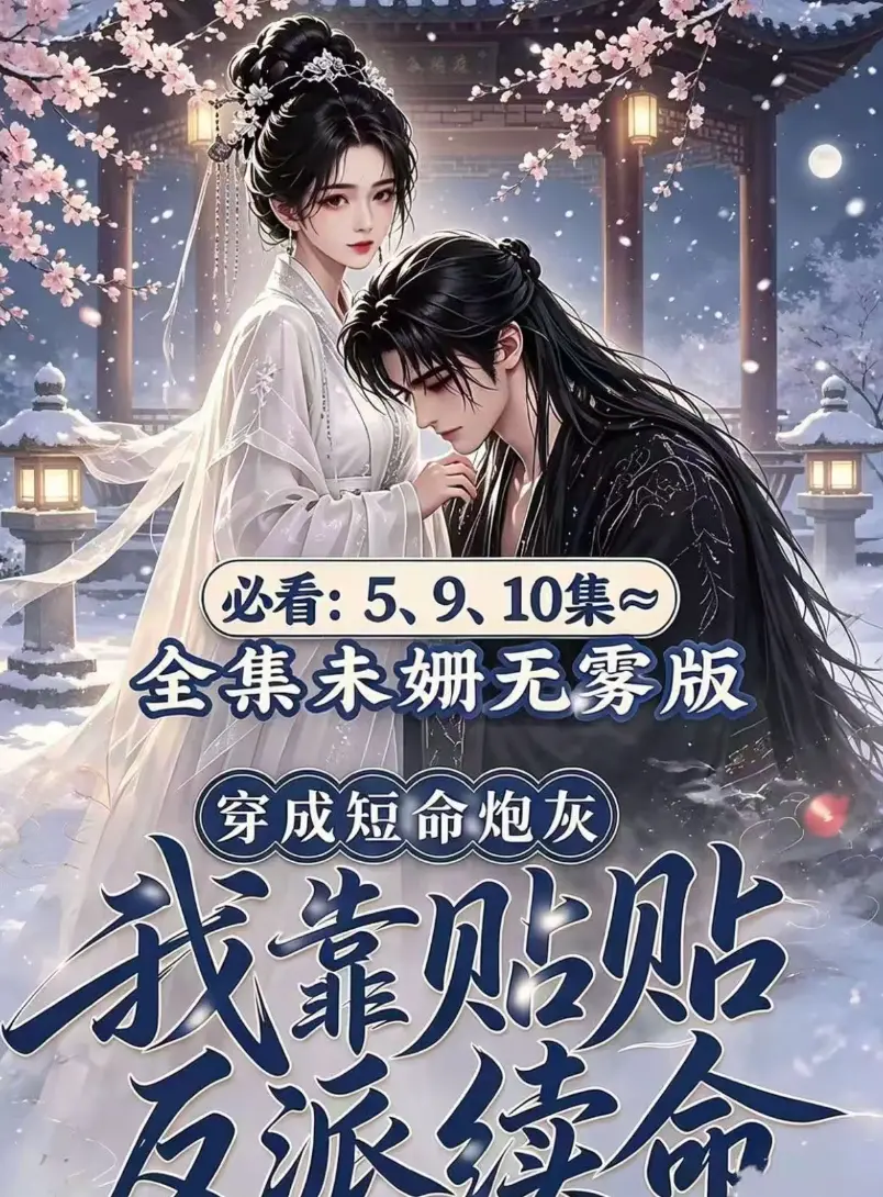 穿书炮灰抱对腿爽剧《穿成短命炮灰，我靠贴贴反派续命》未删减全集完整版免费看无雾高清在线观看